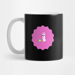 Cute pixel rabbit Mug